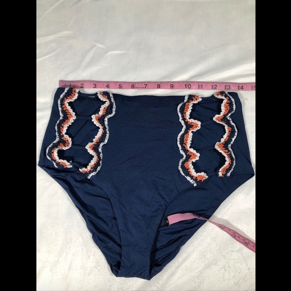 NEW Becca Medina High Waist Bikini Bottoms large‎ - Picture 5 of 8